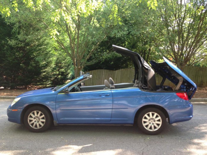 2008 CHRYSLER SEBRING LX CONVERTIBLE 2.4L ONLY 105K ORIGINAL MILES - $5990.jpg